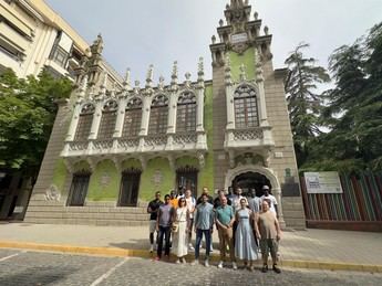 Alumnos de Fudecu visitan el Museo de la Cuchillería en Albacete