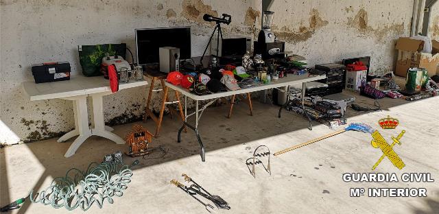 Detenido un hombre e investigada una mujer por 4 robos en viviendas de Cardiel de los Montes (Toledo)