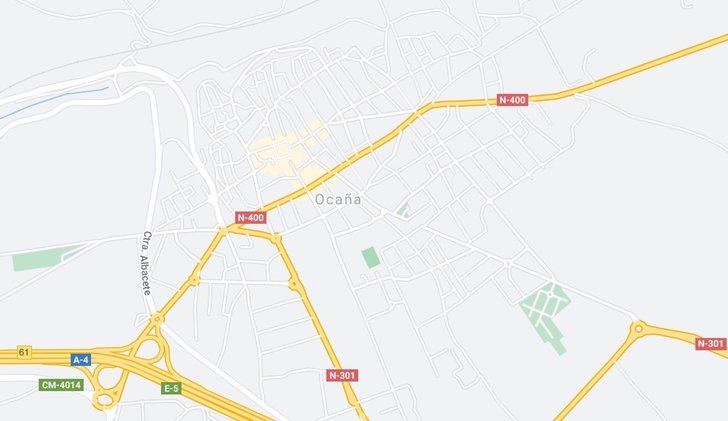 Muere un hombre tras salirse de la carretera con su vehículo en Ocaña (Toledo)