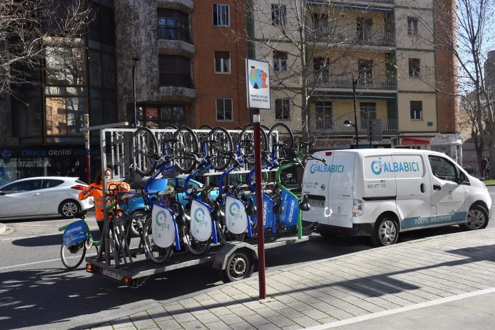 Albabici suspende su servicio de préstamo de bicicletas del 13 al 19 de junio en Albacete para la mejora de su sistema