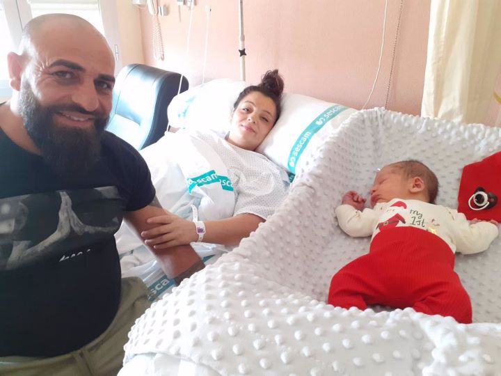 El primer bebé de C-LM en 2023 se llama Antón y ha nacido en el Hospital de Manzanares (Ciudad Real)