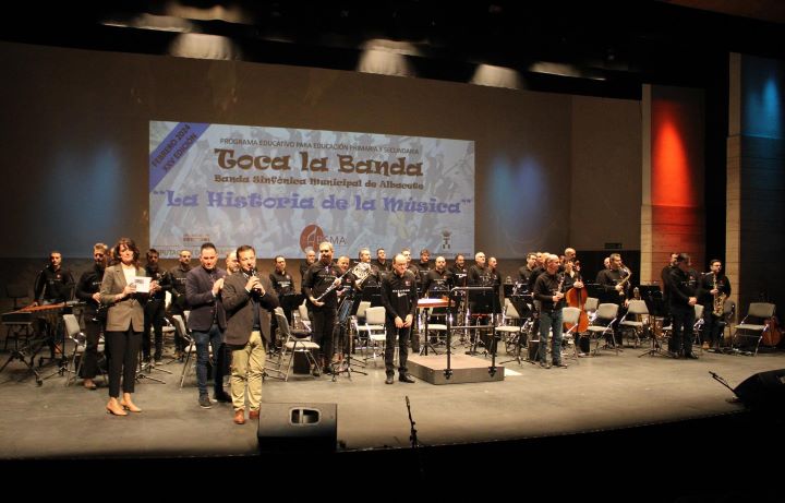 El programa 'Toca la banda' de Albacete llegará a unos 8.500 alumnos de 73 centros públicos