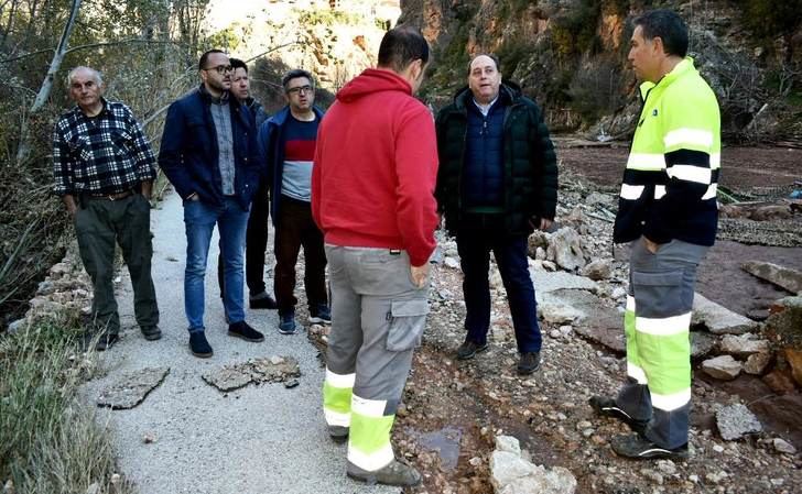 La Diputación de Albacete hace balance de los numerosos daños producidos por las crecidas de los ríos Mundo y Segura