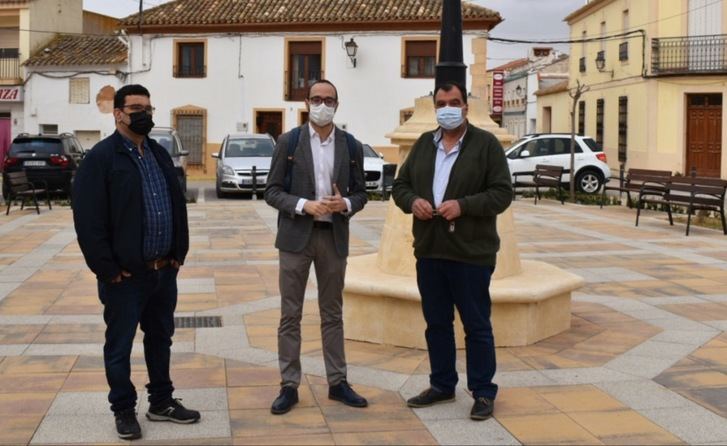 Las obras de la plaza del Villalgordo del Júcar, financiadas por la Diputación de Albacete, costarán 54.000 euros