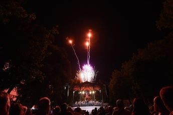 Fuegos artificiales y música para cerrar la Feria de Albacete 2025
