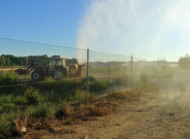 La Roda inicia el protocolo de fumigaciones de larvas y mosquitos