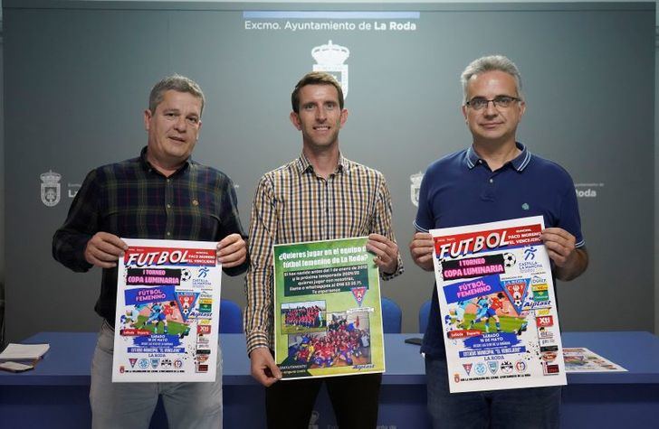 I Copa Luminaria de fútbol femenino en La Roda