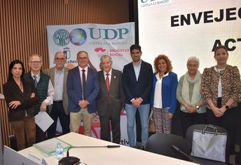 Las instituciones tienden la mano a la UDP de Albacete para seguir mejorando la vida de las personas mayores en la provincia