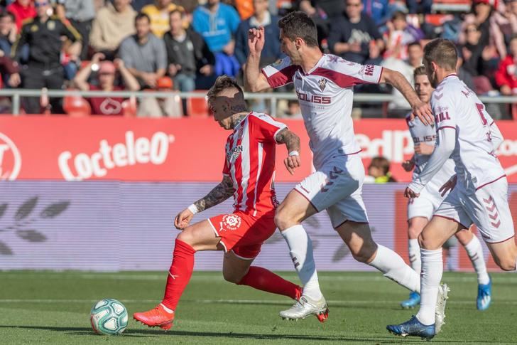 El Albacete Balompié empató en Gerona y sigue invicto desde la llegada de Alcaraz (1-1)