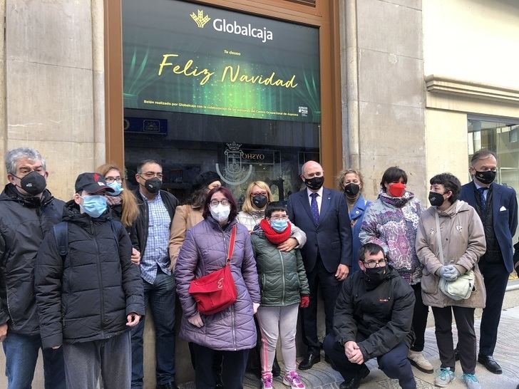 El tradicional Belén de Globalcaja da la bienvenida a la Navidad en Albacete