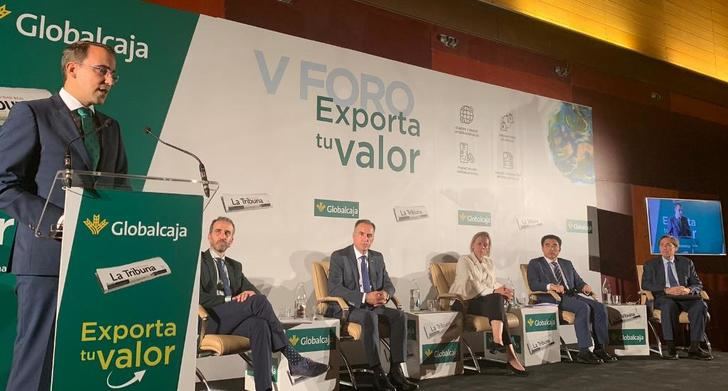 Globalcaja, en el foro ‘Exporta tu valor’, destaca la potencialidad en las exportaciones de Castilla-La Mancha