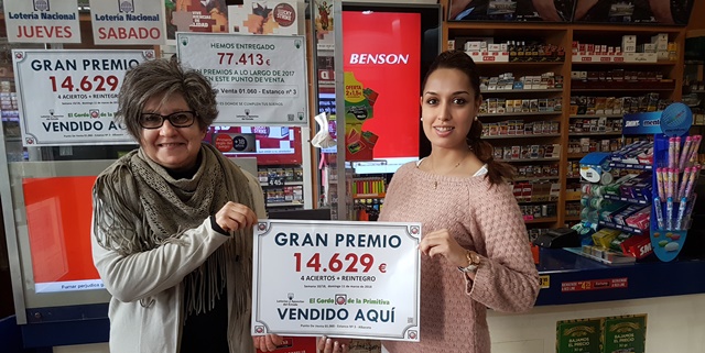 Albacete tuvo doble premio de El Gordo de la Primitiva, con dos boletos de casi 15.000 euros cada uno