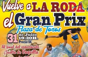 Vuelve el Gran Prix a la Plaza de Toros de La Roda el 31 de julio durante las Fiestas Mayores
