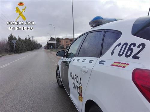 Detenido por robar vehículos, conducción temeraria y drogas tras una persecución por varios pueblos de Toledo