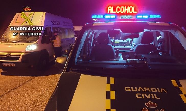 Herido un guardia civil tras ser atropellado en un control de alcoholemia en Illescas (Toledo)