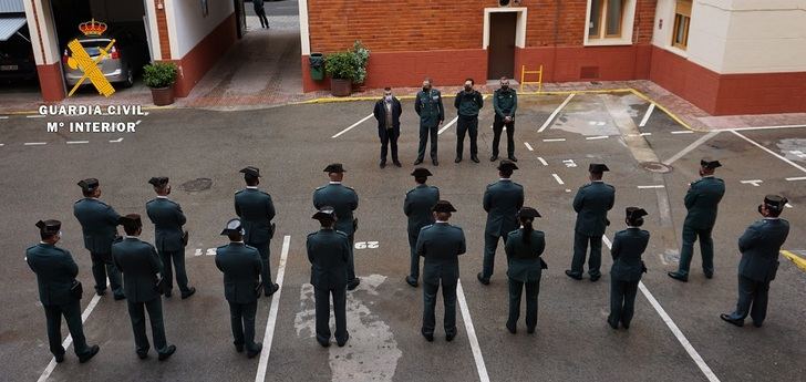 La Guardia Civil de Albacete recibe 32 efectivos en distintas localidades de su provincia