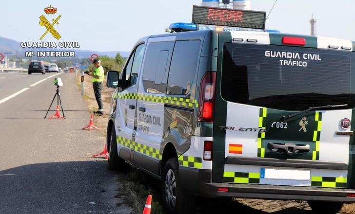 Sorprendido el conductor de un deportivo circulando a 253 km/h en la A-30, entre Albacete y Murcia
