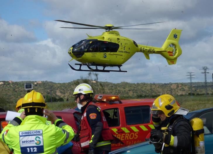 La mayoría de llamadas al 112 de Castilla-La Mancha fueron por urgencias médicas o policiales