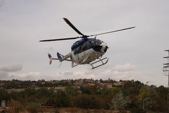 Trasladados a Albacete la niña de 9 años, muy grave, y una pareja, tras un accidente en Landete (Cuenca)