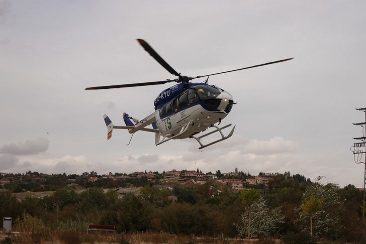 Dos heridos tras la salida de vía de un coche en la CM-3201 en Casas Ibáñez (Albacete)