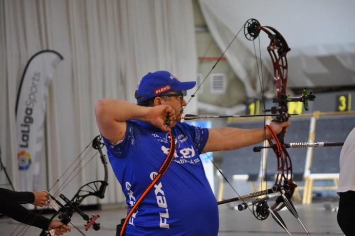 Heliodoro Rodríguez se proclama campeón de España equipos mixtos de tiro con arco