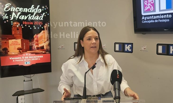Hellín se iluminará con un espectacular encendido navideño el 5 de diciembre a las 20:30