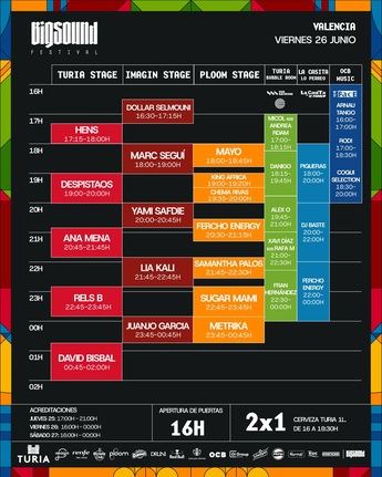 BIGSOUND Valencia 2026: Un festival con más de 50 actuaciones y un dispositivo de movilidad sin precedentes