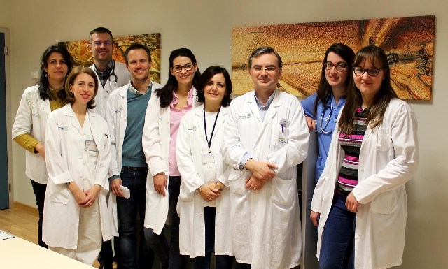 Profesionales del equipo de ortogeriatría del Hospital de Villarrobledo.
