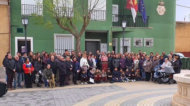 Acto en Hoya Gonzalo (Albacete) para conmemorar 41 años de la Constitución Española