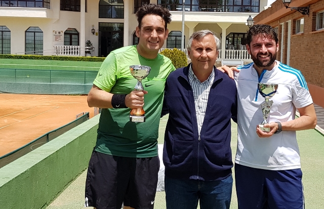 Hugo García, nuevo campeón provincial de veteranos de tenis