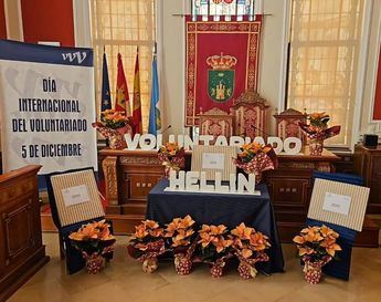 Hellín celebra el Acto Institucional de Voluntariado con la lectura de un manifiesto y entrega de premios