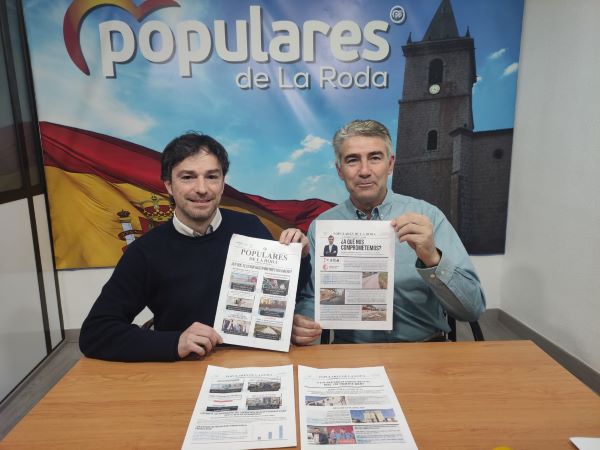 El PP de La Roda reparte 6.000 boletines para informar de lo que no quiere contar el PSOE a sus vecinos