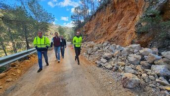 La Diputación de Albacete destina más de 1.7 millones para reparar la carretera AB-4006 tras lluvias torrenciales