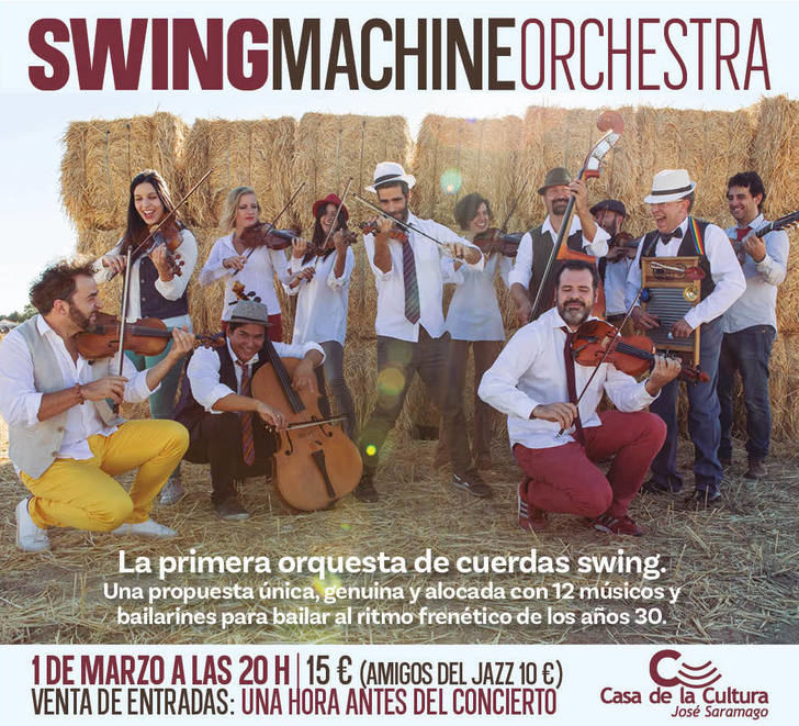 Swing Machine Orchestra presenta “Melodías Prohibidas” como homenaje a las orquestas de jazz
