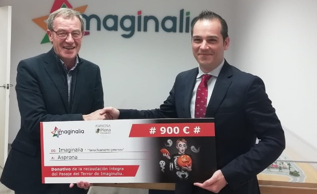 El pasaje del terror de Imaginalia Albacete, ‘terroríficamente’ generoso con Asprona