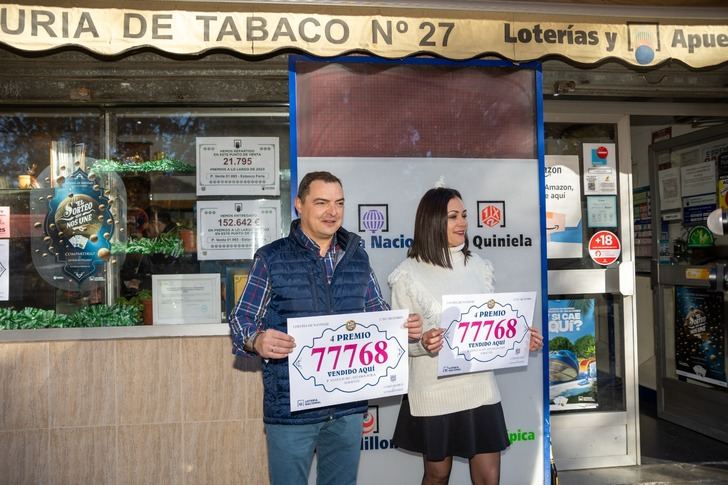 El estanco de la calle Feria 78 dio parte de este cuarto premio