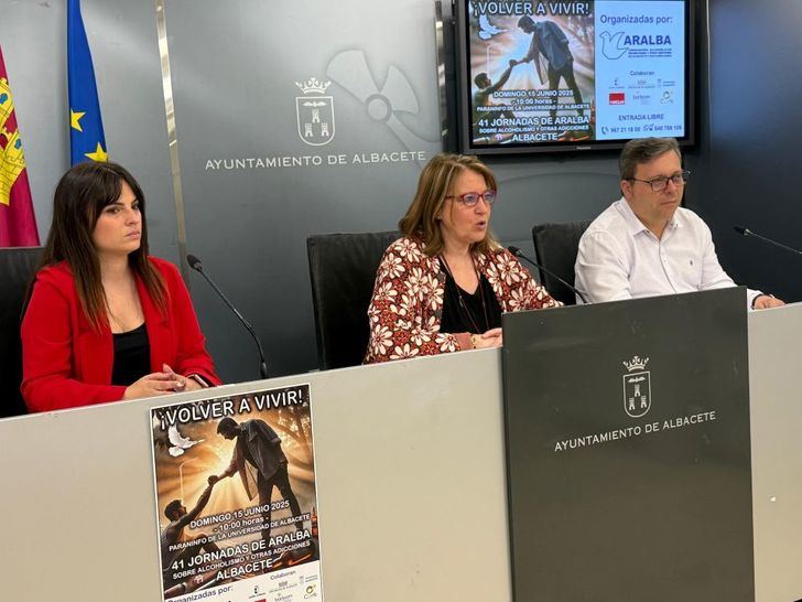 Llanos Navarro presenta las 41º Jornadas de Aralba con el lema Volver a vivir