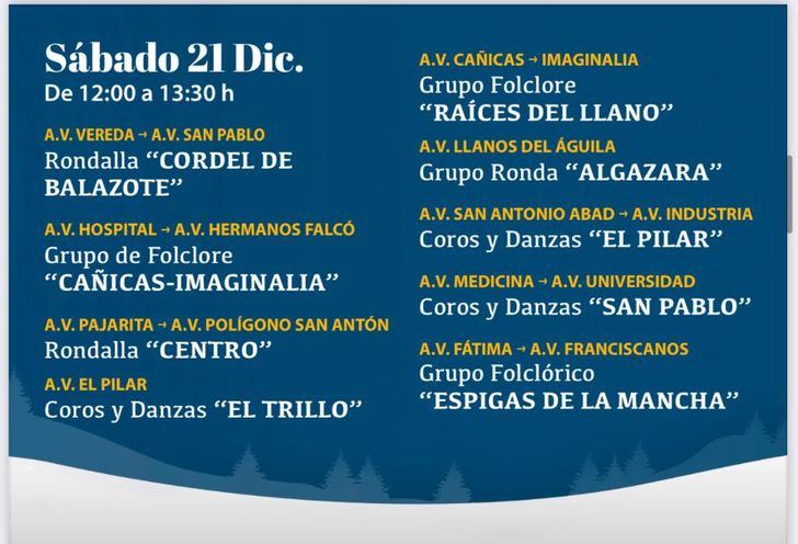 Albacete celebra la Navidad Cultural con música y danza para toda la familia