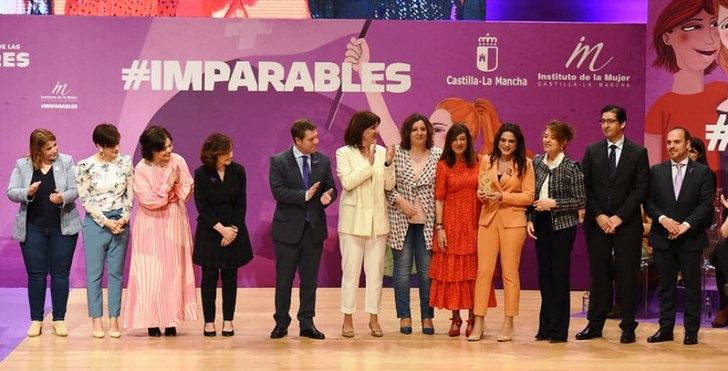 Castilla-La Mancha presume en el acto institucional del trabajo de la mujer por la igualdad