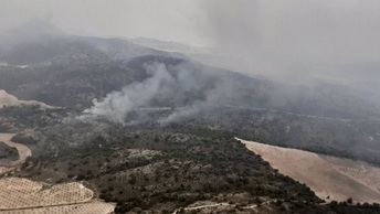 Controlado el fuego forestal de Jumilla que ha arrasado 400 hectáreas, el 55% de ellas en Albacete