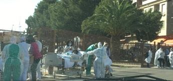 Un incendio en el hospital de Hellín obliga a la evacuación de enfermos