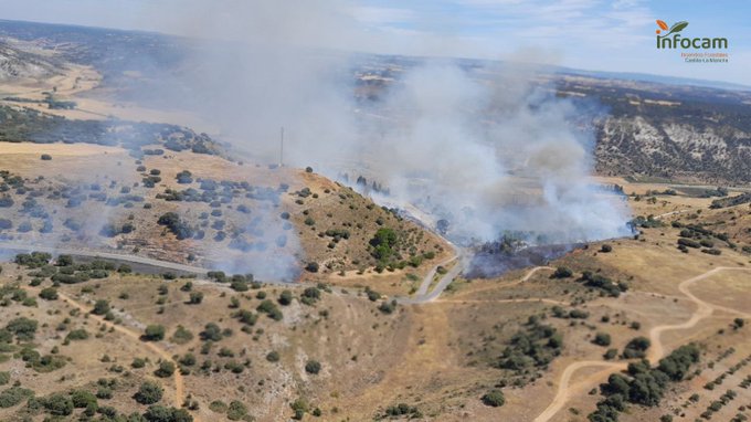 Incendio en Loranca