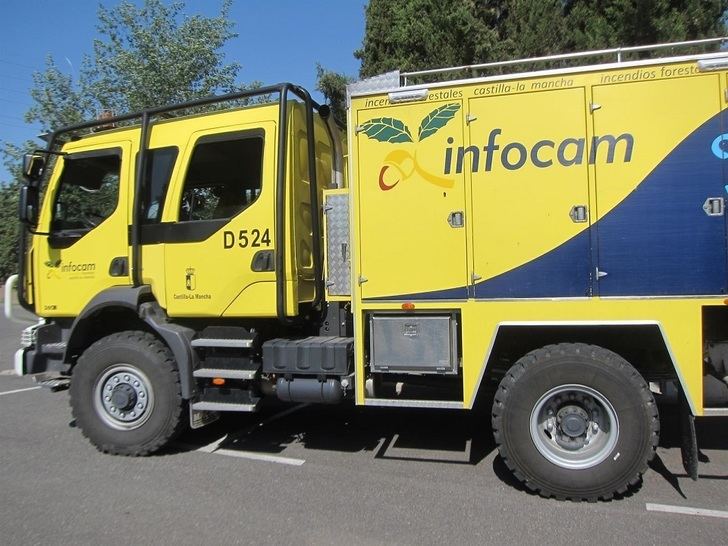 Extinguido el incendio declarado este jueves en la Sierra de Cabras en Nerpio (Albacete)