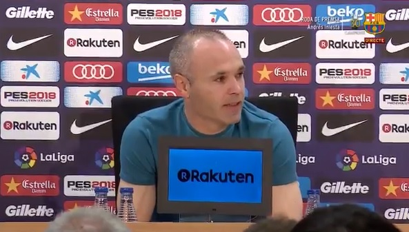 El albaceteño Andrés Iniesta anuncia que dejará el Barça a final de temporada