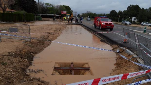 La Confederación Hidrográfica del Júcar ejecuta obras en Chinchilla para evitar inundaciones en Albacete
