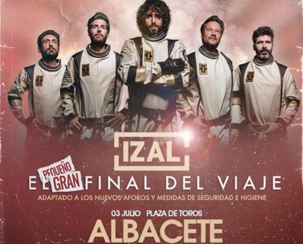 Izal llenará de música la plaza de toros de Albacete este sábado como cierre de su 'Gira Autoterapia'