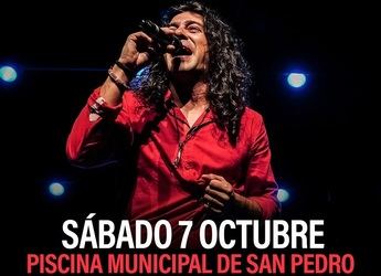 Javi Cantero actuará en la Piscina Municipal de San Pedro, en octubre