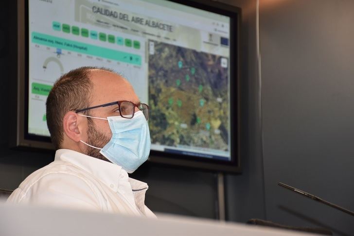 Una web ofrece a los albaceteños todos los datos registrados por la red de 10 sensores de contaminación atmosférica