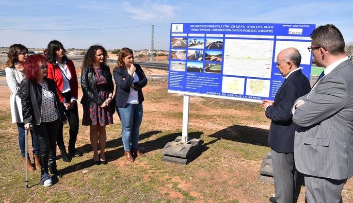 La Junta de Castilla-La Mancha invierte 50 millones en 81 kilómetros de carreteras de Albacete