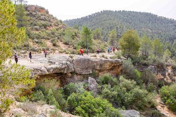 Casas Ibáñez acoge la II ruta de senderismo en la Reserva de la Biosfera Valle del Cabriel